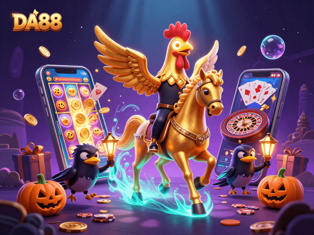 Experience the magic of DA88: a vibrant casino world with thrilling games and captivating characters.