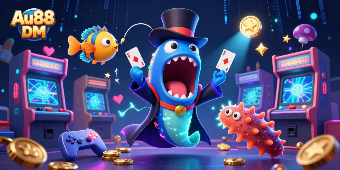 Engage with Au88 DM's thrilling magic act featuring casino elements for an immersive experience.