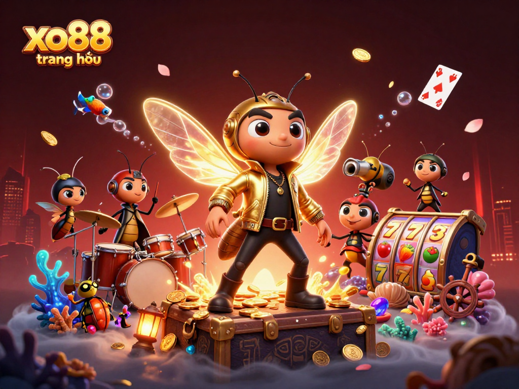 Experience thrilling gameplay at xo88 trang chủ with a vibrant scene showcasing casino excitement and energy.