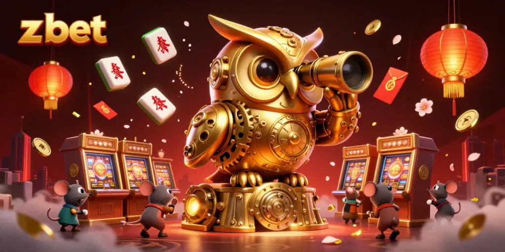 Experience the excitement of z bet with an enchanting casino scene featuring animated characters and dynamic elements.
