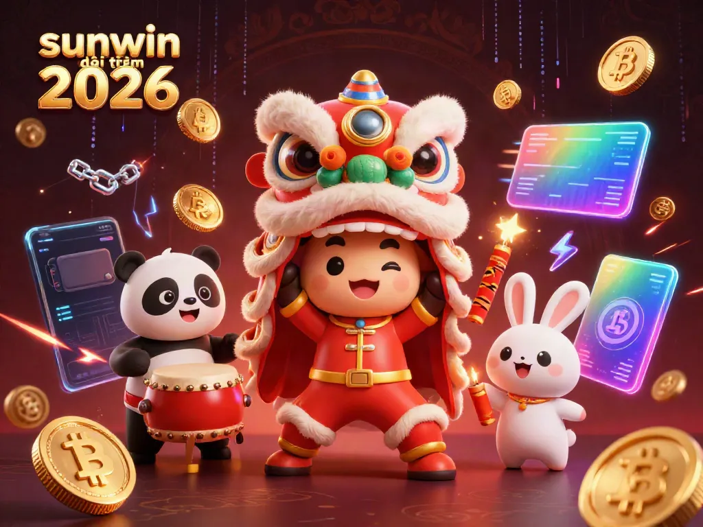 Engage with sunwin đổi thưởng 2026 in a lively promotional scene with vibrant casino elements.