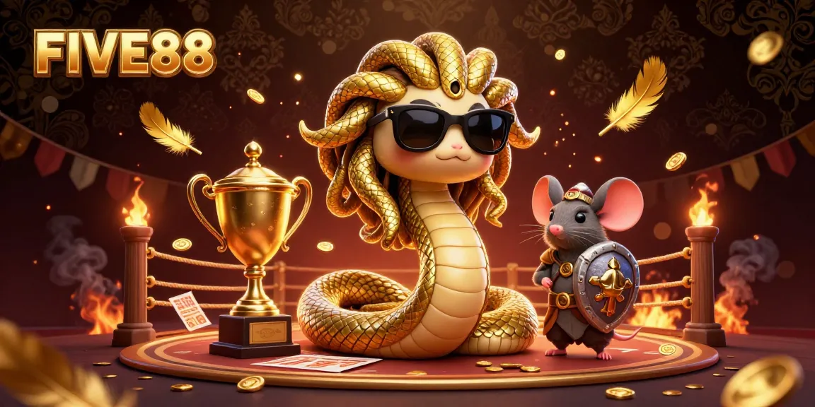 Engage with thrilling sports betting experiences at FIVE88 with dynamic characters and rich visuals.