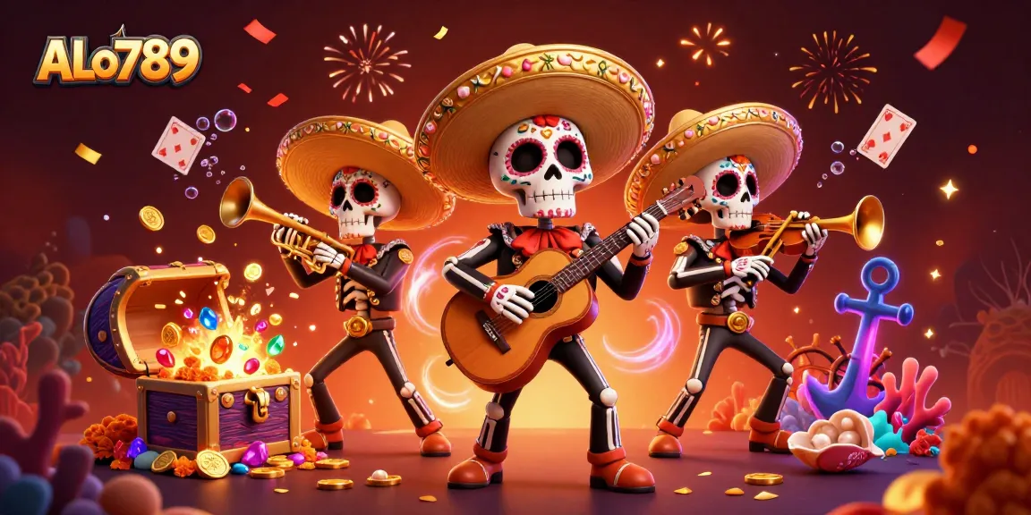 Engage with ALo789's thrilling live cockfighting action in a vibrant Day of the Dead celebration.