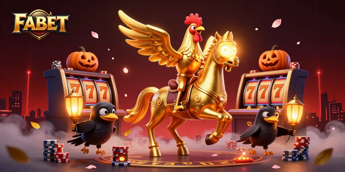 Experience the thrill of FABET with a vibrant casino scene featuring dynamic characters.