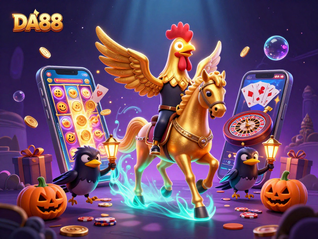 Experience the magic of DA88: a vibrant casino world with thrilling games and captivating characters.