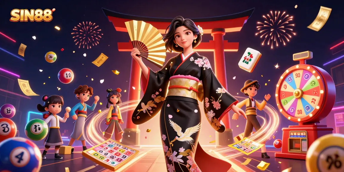 Experience the thrill of betting at SIN88, where vibrant casino elements create excitement.