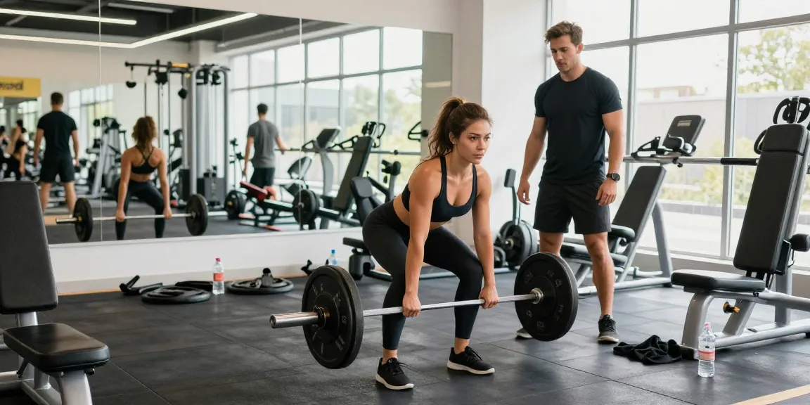 Prime Pharma Steroiden: Athletes training intensely in a vibrant gym setting, highlighting dedication and teamwork.