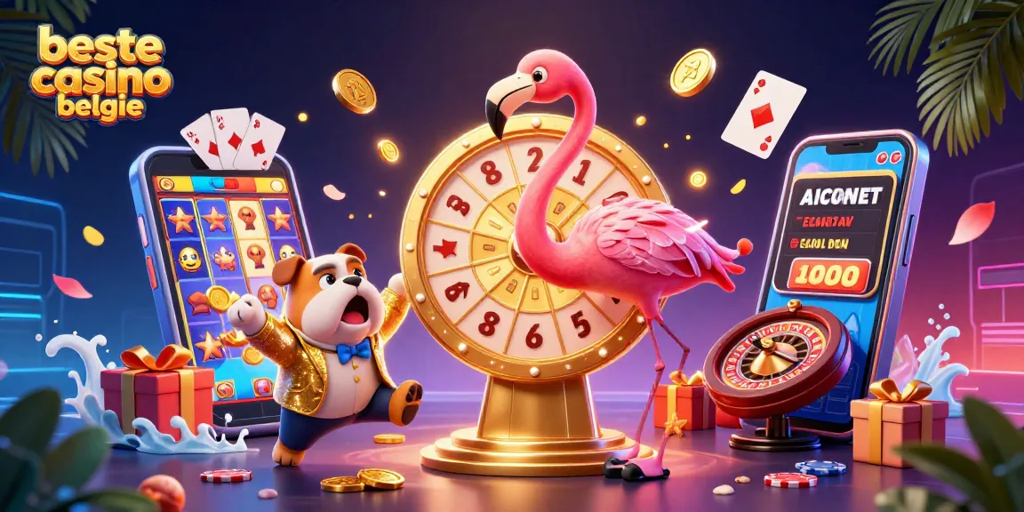 Experience the excitement of the beste online casino belgie with vibrant characters and dynamic game elements.