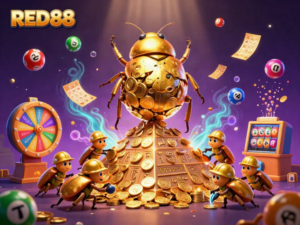 Engage with RED88's thrilling casino gameplay featuring vivid visuals and dynamic elements.