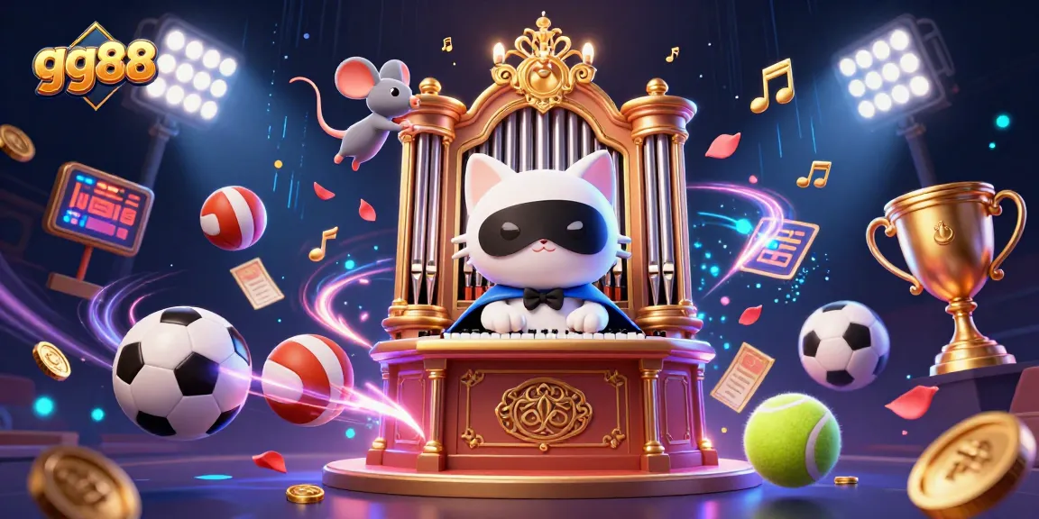 Join the action at gg88 with a 3D casino scene featuring lively characters and gaming excitement.