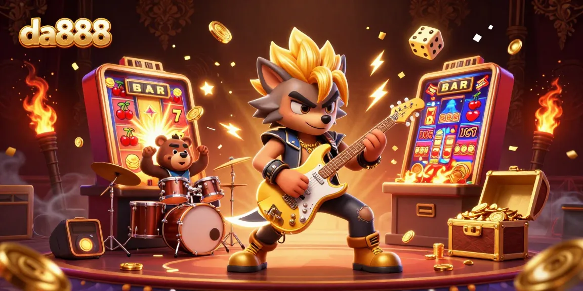 Experience the thrill of winning at da888 with dynamic casino elements and engaging characters.